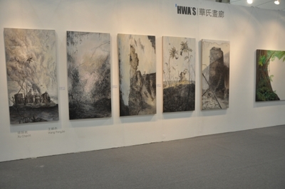 上海藝博會上的“畫廊”先看記