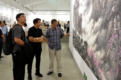 江山頌--2018中國山水畫研究院作品展在北京開幕