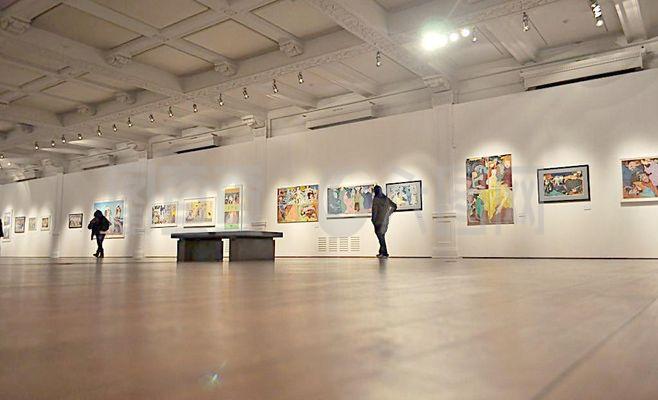 上海美術館展覽室圖片