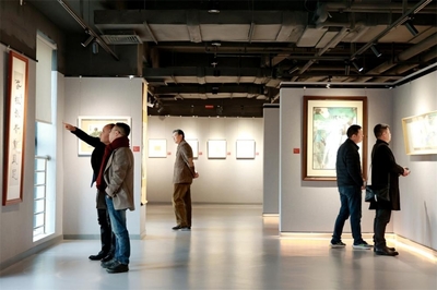 《知古安今》2024年武侯區迎新年名家書畫展舉行