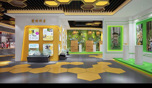 農產品展廳效果圖 施工圖一套